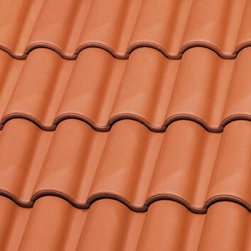 Mixed Red Roof Tile Image 3